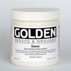 Golden Gesso (White) 16 oz.